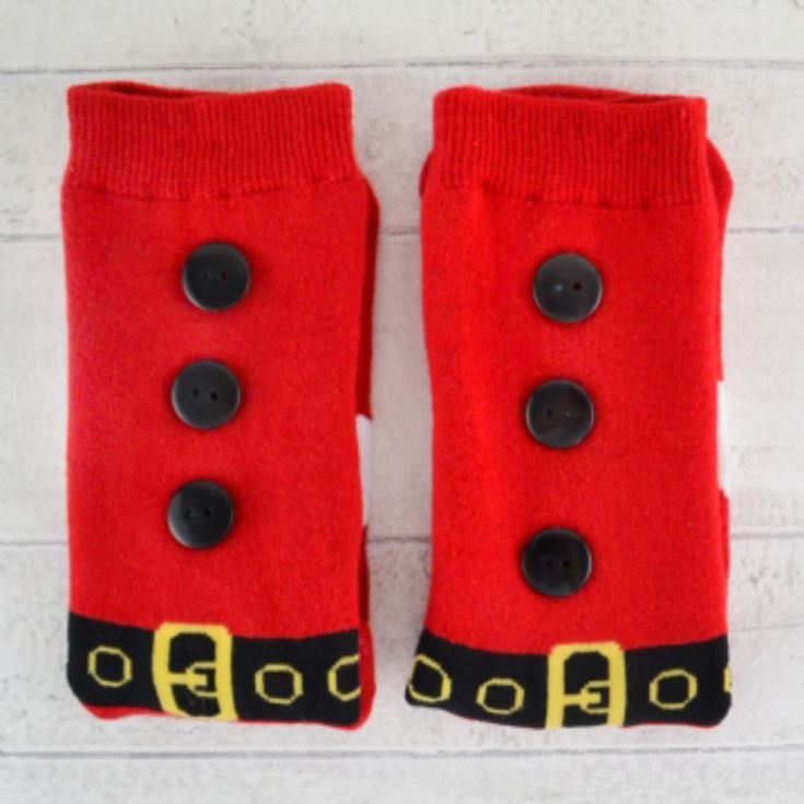 Santa Boot Slipper Socks product image