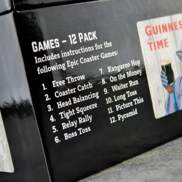 Guinness Coaster Games - 12 Classic Pub Games product image