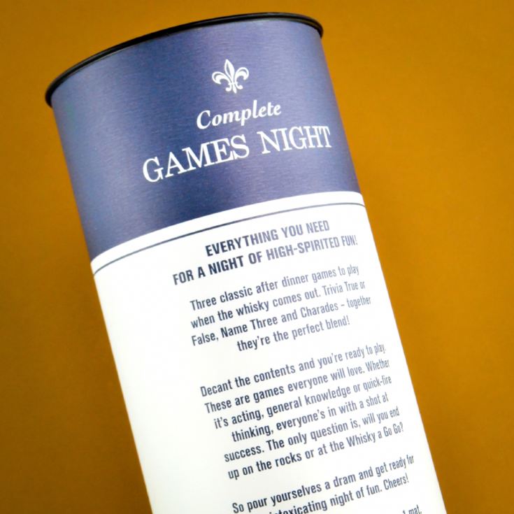 Complete Games Night in Whiskey Gift Box product image