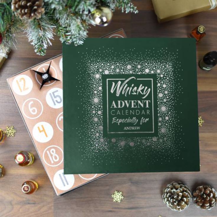 Personalised Whisky Advent Calendar The Gift Experience