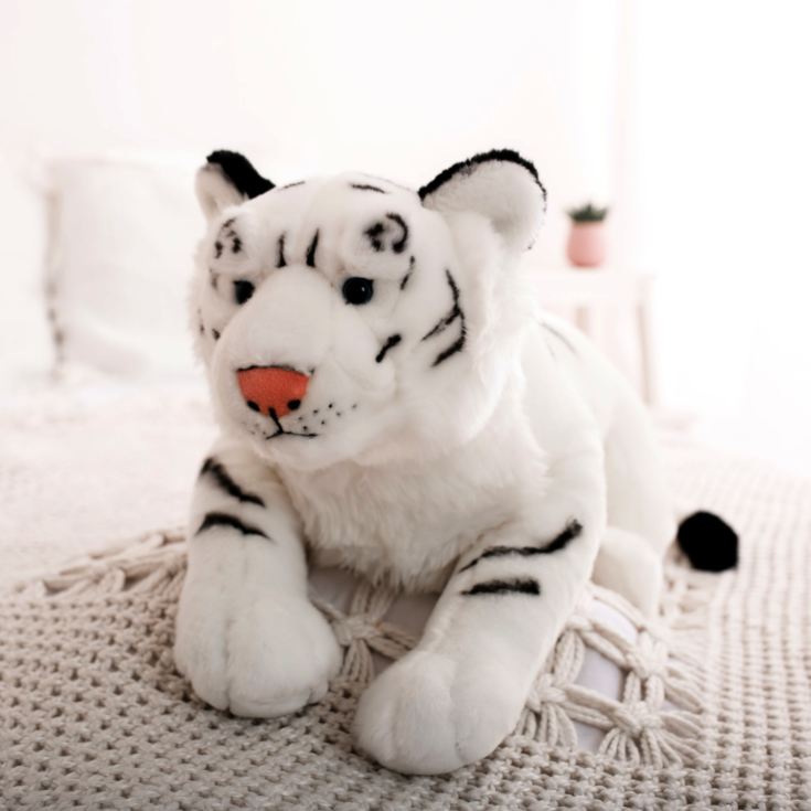 Cuddly White Tiger | The Gift Experience