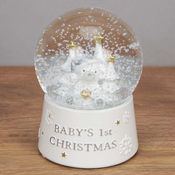 Bambino Baby's First Christmas Snowglobe The Gift Experience