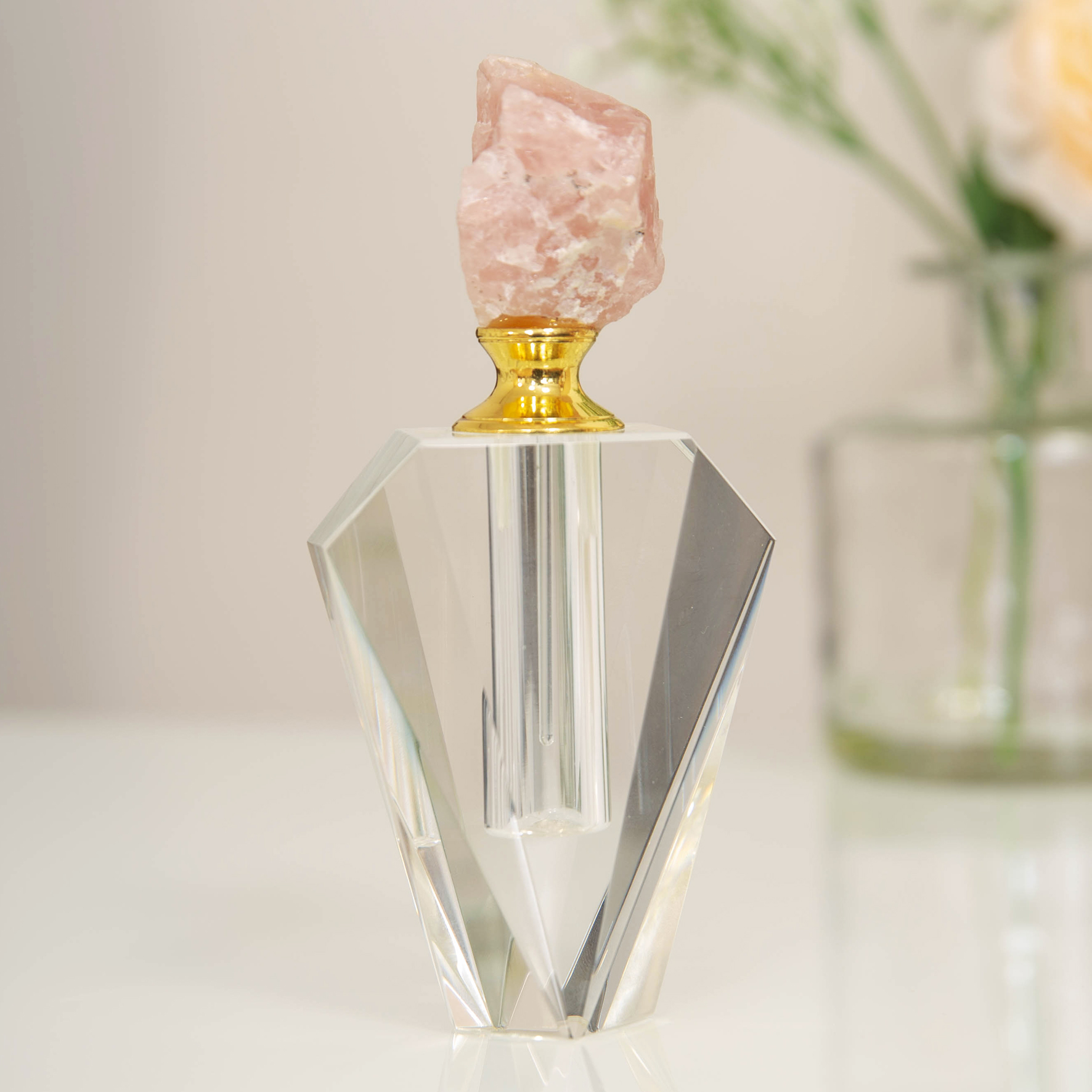 pink gemstone perfume