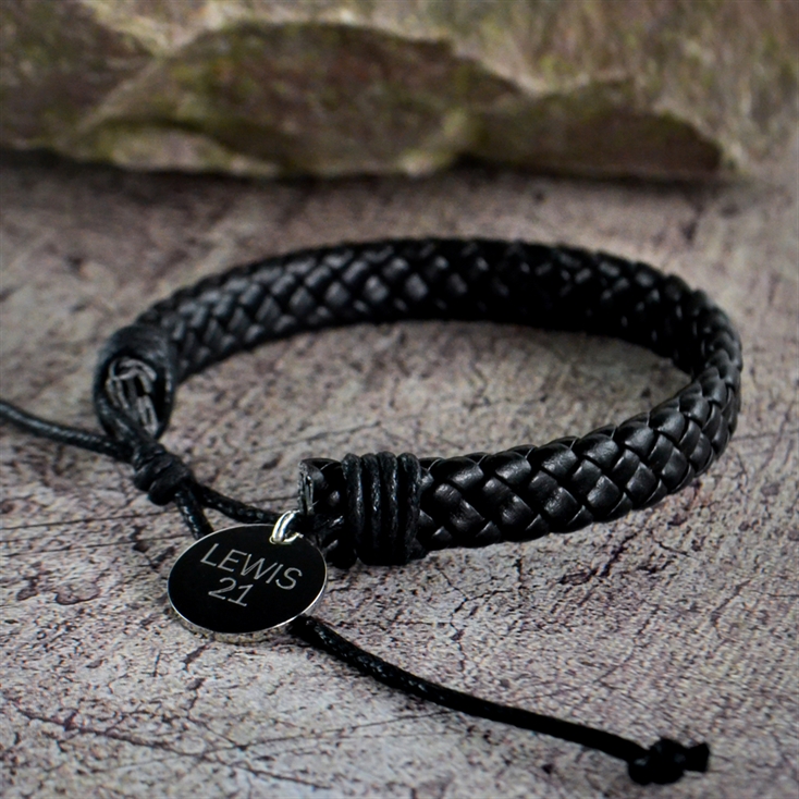 Leather bracelet