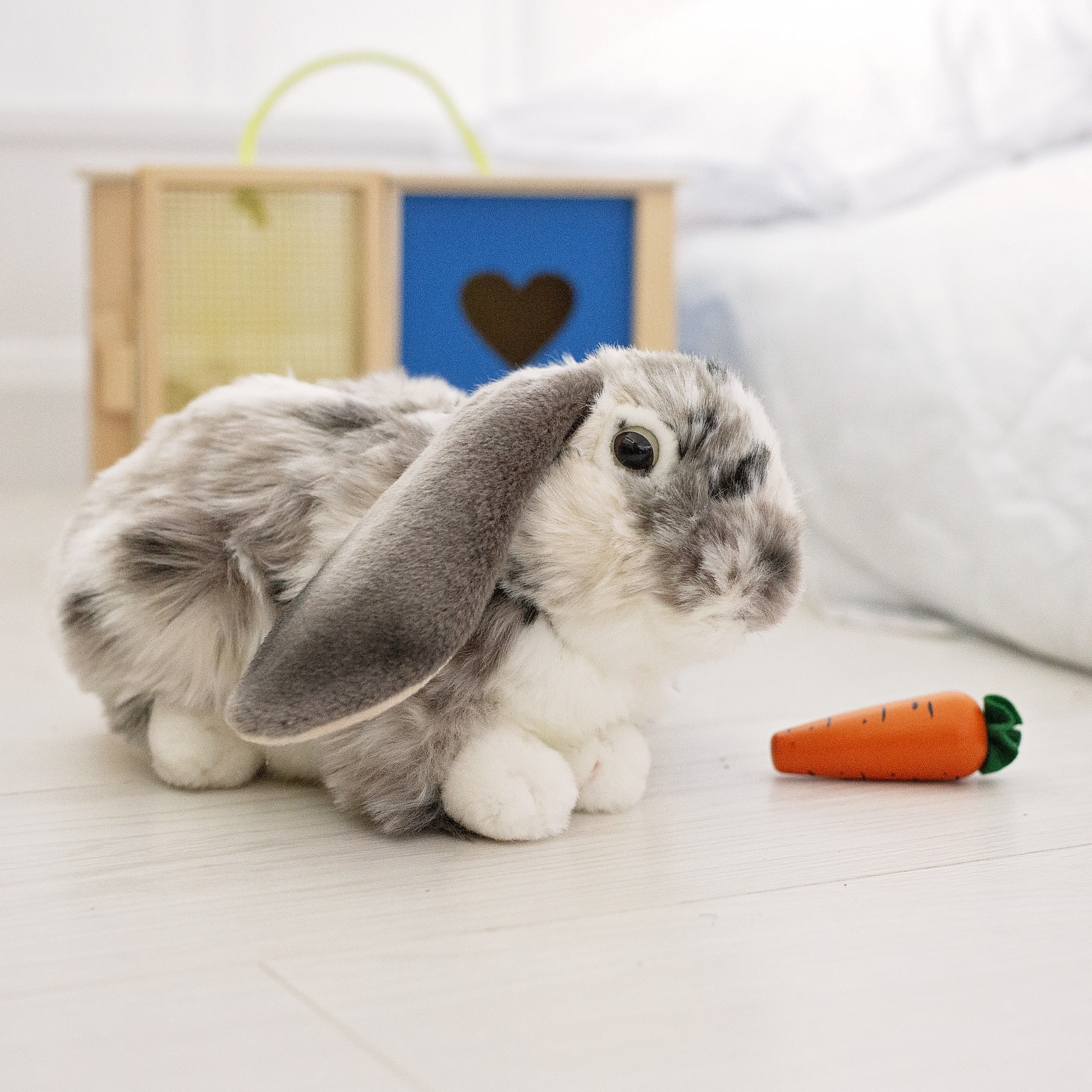 living nature lop eared rabbit