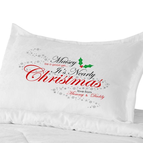 christmas pillowcase