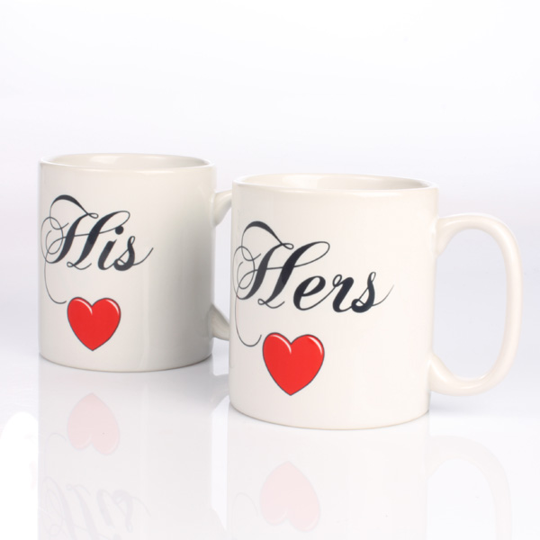 Valentines Couple Personalised Mugs | The Gift Experience