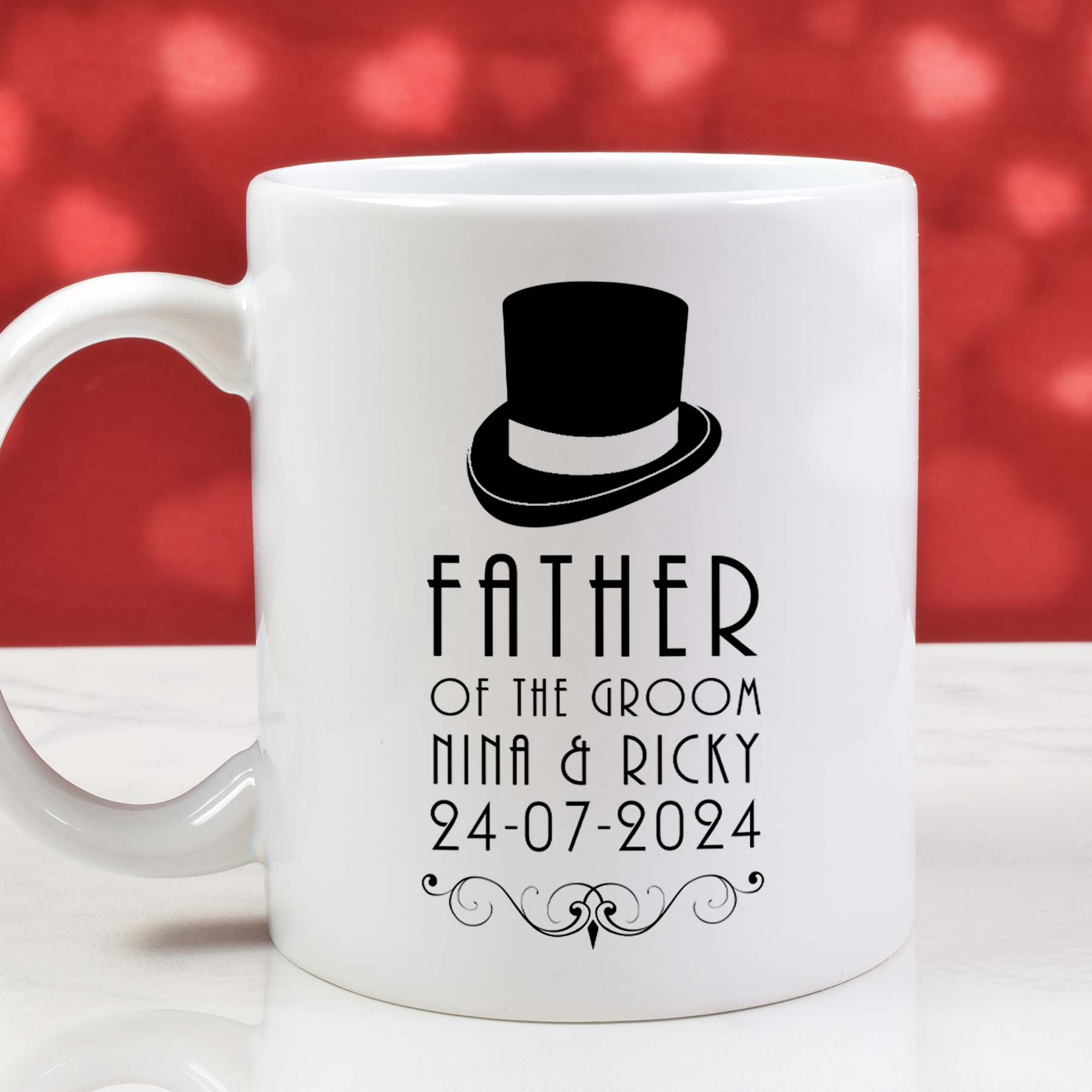 Father of the groom hot sale mug