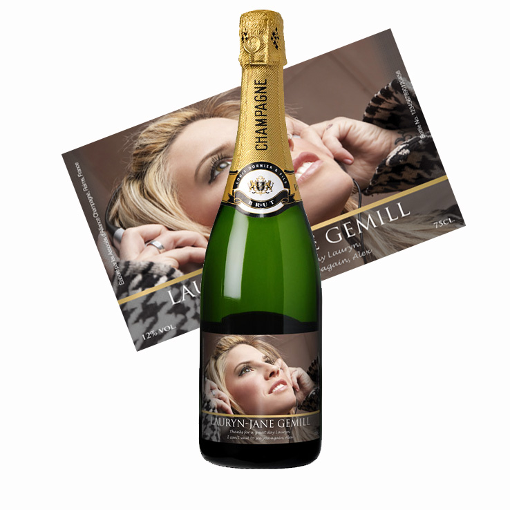 Create Your Own Personalised Champagne Label